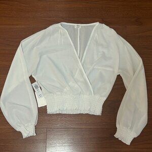 Aritzia Wilfred Reign Blouse (XXS)